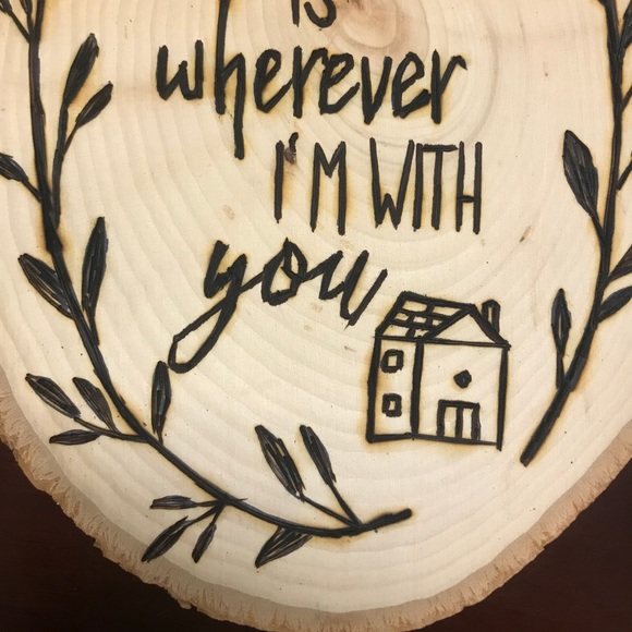 Home is With You Wood-burning - Picture 4 of 5